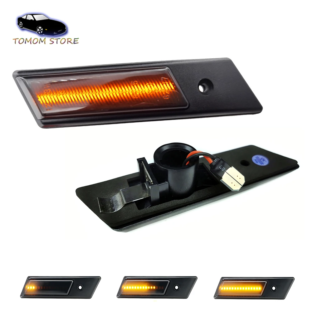 2Pcs Dynamic LED Turn Signal Indicator Sequential Blinker Lights For BMW E24 E28 E30 M3 E32 E34 M5 E36 Car Styling
2Pcs Dynamic LED Turn Signal Indicator Sequential Blinker Lights For BMW E24 E28 E30 M3 E32 E34 M5 E36 Car Styling