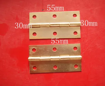 50pcs 55*30mm Brass Hinge Plated Rectangle Square Hinge Wholesale Wooden Box Case Cabinet Ambry Home Furnitures Embellishments 
50pcs 55*30mm Brass Hinge Plated Rectangle Square Hinge Wholesale Wooden Box Case Cabinet Ambry Home Furnitures Embellishments