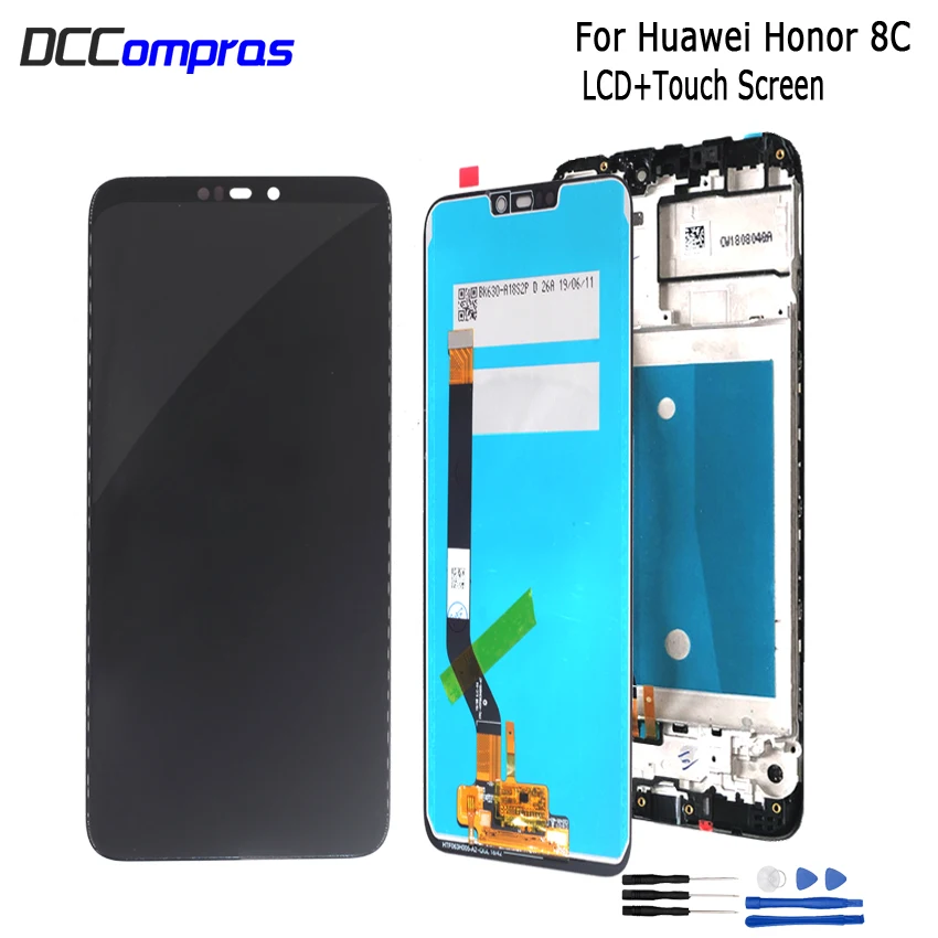Original For Huawei Honor 8C LCD Display Touch Screen Digitizer Assembly With Frame For Honor Paly 8C BKK-AL10 BKK-L21 ScreenLCD
Original For Huawei Honor 8C LCD Display Touch Screen Digitizer Assembly With Frame For Honor Paly 8C BKK-AL10 BKK-L21 ScreenLCD
