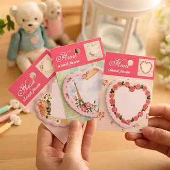 Tearable Scratch Pads Sticky Posted Self-Adhesive Paper Notes Facilitated Stickers Notepads Post Memo Pad (Love Heart Pattern)
Tearable Scratch Pads Sticky Posted Self-Adhesive Paper Notes Facilitated Stickers Notepads Post Memo Pad (Love Heart Pattern)