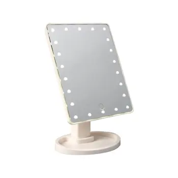 LED Lighted Makeup Mirror Vanity Mirror with Touch Screen Detachable 10X Magnification Spot Mirror Countertop Cosmetic Mirror
LED Lighted Makeup Mirror Vanity Mirror with Touch Screen Detachable 10X Magnification Spot Mirror Countertop Cosmetic Mirror