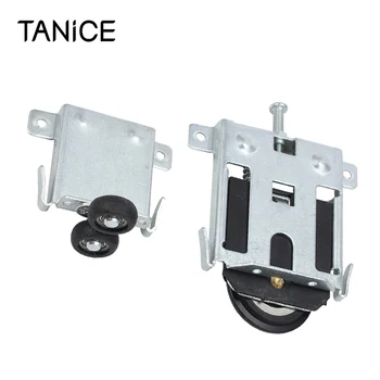 TANiCE 2 Pairs Sliding Screen Door Rollers Adjustable Smooth And Silent Wheels/Runner/Guides For Various Wooden Sliding Doors
TANiCE 2 Pairs Sliding Screen Door Rollers Adjustable Smooth And Silent Wheels/Runner/Guides For Various Wooden Sliding Doors