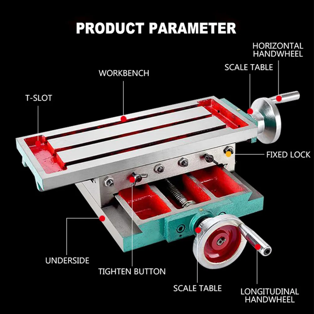 Cross table milling machine sliding table multi-function bench dril cross pliers drilling and milling machine flat-nose pliers
Cross table milling machine sliding table multi-function bench dril cross pliers drilling and milling machine flat-nose pliers