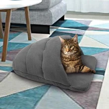 WHPC חם לחיות מחמד חתול בית מיטת חתול קטן כלב רך נעל סגנון קן חתולי גור שק שינה מחצלות לחיות מחמד מוצר Dropshipping(China)
