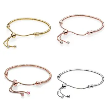 YDX 925 Sterling Silver Bangles For Women Adjustable Snake Chain Bracelet Women Jewelry
YDX 925 Sterling Silver Bangles For Women Adjustable Snake Chain Bracelet Women Jewelry