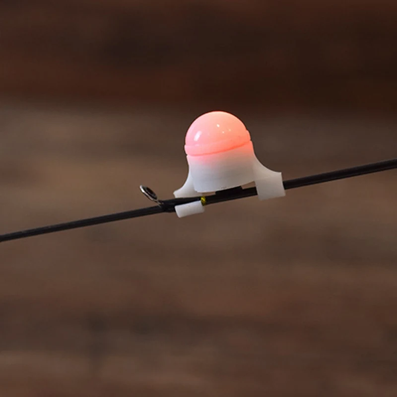Newest LED Flash Light Alarm Fishing Pole Smart sensor alarm for night fishing Warning Reminder Night Glow Lamp