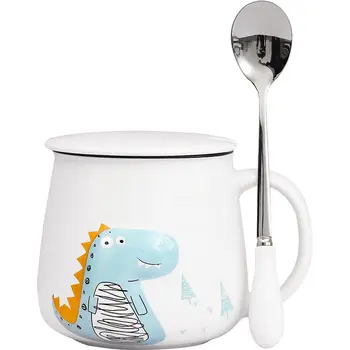 Mug Cute Cartoon Dinosaur Crocodile Mug Girl Children Embossed Ceramic with Lid Spoon Breakfast Milk Cup Cups and Mugs Mugs
Mug Cute Cartoon Dinosaur Crocodile Mug Girl Children Embossed Ceramic with Lid Spoon Breakfast Milk Cup Cups and Mugs Mugs