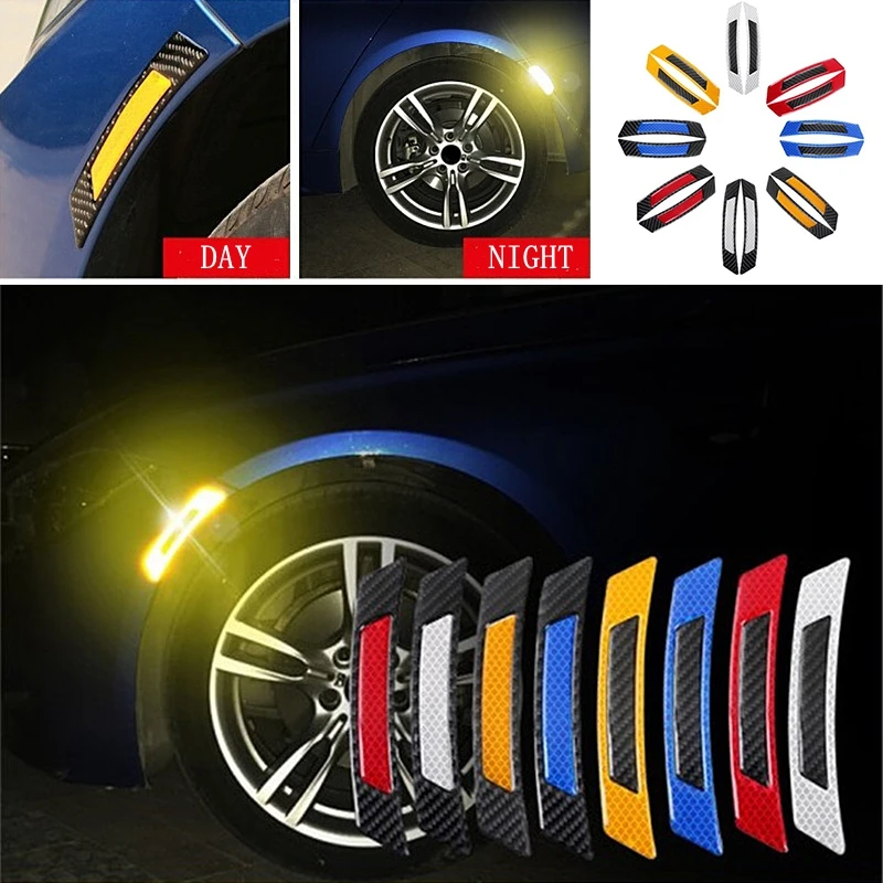 2 Pcs Car Reflective Strip Sticker Car Styling Safety Warning Mark Light Reflector Night Driving Decor Car Exterior Accessories
2 Pcs Car Reflective Strip Sticker Car Styling Safety Warning Mark Light Reflector Night Driving Decor Car Exterior Accessories