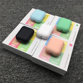 

Color Macaron i12 TWS inpods 12 Wireless Earphones Bluetooth 5.0 Matte color version Phone pk i7s i9s i11 i14 i60 i30