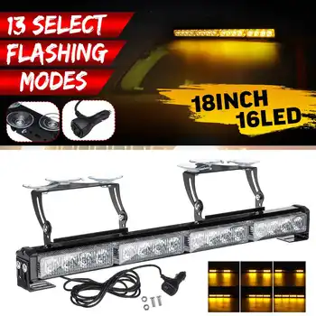 18" 16 LED Car LED Bar Work Light Bar Strobe Warning Light DRL 13 Modes for Jeep Pickup Boat OffRoad Off Road 4WD 4x4 Truck
18" 16 LED Car LED Bar Work Light Bar Strobe Warning Light DRL 13 Modes for Jeep Pickup Boat OffRoad Off Road 4WD 4x4 Truck