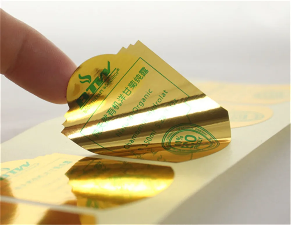 1000pcs Customized Die Cut Glossy Gold Brand Logo Stickers Labels Custom Durable Gold Printed Adhesive Stickers
1000pcs Customized Die Cut Glossy Gold Brand Logo Stickers Labels Custom Durable Gold Printed Adhesive Stickers