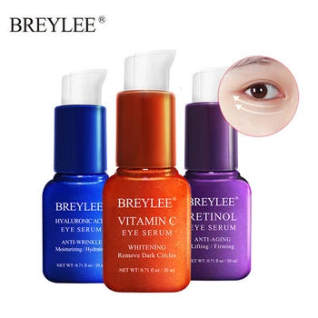 BREYLEE Eye Serum Hyaluronic AcidRetinol Vitamin C Eye Care Remove Eye Bags Dark Circles Firming Moisturizing Eye Mask Cream
BREYLEE Eye Serum Hyaluronic AcidRetinol Vitamin C Eye Care Remove Eye Bags Dark Circles Firming Moisturizing Eye Mask Cream