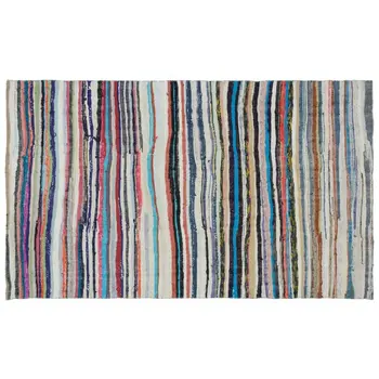 Handmade Multicolor Vintage English Striped Rug Area Rug 166x278 Cm-5'5''X9'1'' 
Handmade Multicolor Vintage English Striped Rug Area Rug 166x278 Cm-5'5''X9'1''