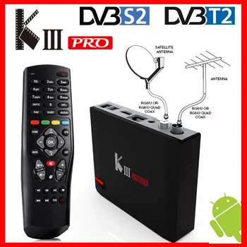 MECOOL KIII PRO DVB-T2 DVB-S2 DVB-C Android 7.1 TV Box 3GB 16GB Amlogic S912 Octa Core Wifi 4K Combo NEWCAMD Biss key PowerVU
MECOOL KIII PRO DVB-T2 DVB-S2 DVB-C Android 7.1 TV Box 3GB 16GB Amlogic S912 Octa Core Wifi 4K Combo NEWCAMD Biss key PowerVU