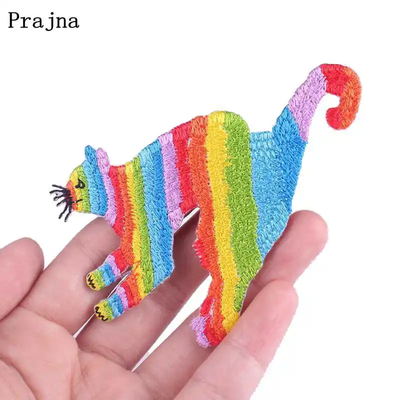 Prajna Colorful Cat Patch Iron On Patches Embroidered Patches For Clothing Applique DIY Cartoon Animal Patch On Kids Jacket Cute
Prajna Colorful Cat Patch Iron On Patches Embroidered Patches For Clothing Applique DIY Cartoon Animal Patch On Kids Jacket Cute