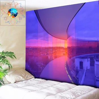 Boho Decor Hippie Tapestry Wall Hanging Ombre Psychedelic Tapestry Aerial Tunnel Scenery 3D Wall Tapestry Living Room Gobelin
Boho Decor Hippie Tapestry Wall Hanging Ombre Psychedelic Tapestry Aerial Tunnel Scenery 3D Wall Tapestry Living Room Gobelin