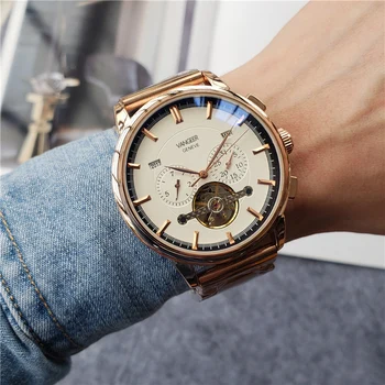 Luxury customize brand High End Mens Mechanical Wristwatches Automatic Tourbillon Movement Men Watch Designer big clock relogio
Luxury customize brand High End Mens Mechanical Wristwatches Automatic Tourbillon Movement Men Watch Designer big clock relogio