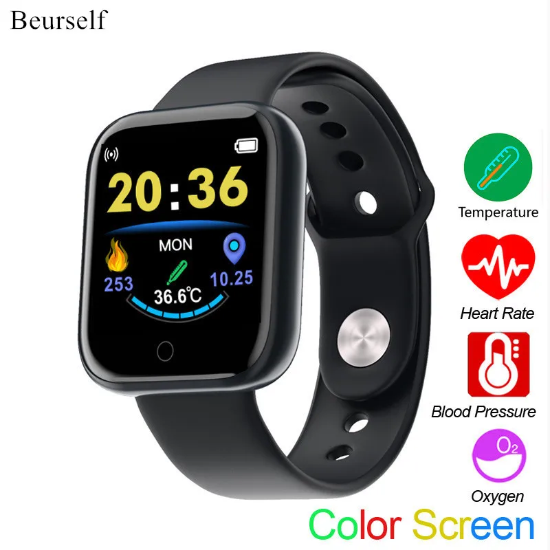 Smart Watch D20T Temperature Measurement Thermometer Fitness Bracelet Heart Rate Fitness Tracker Battery Music Control Smartband
Smart Watch D20T Temperature Measurement Thermometer Fitness Bracelet Heart Rate Fitness Tracker Battery Music Control Smartband