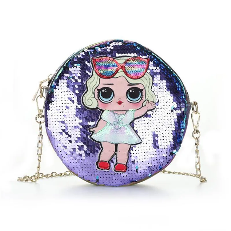 LoL Surprise Cute Sequin Look LoL Dolls Pattern Backpack Coin Purse Mobile Phone Bag Action Figure Children Birthday Gifts
LoL Surprise Cute Sequin Look LoL Dolls Pattern Backpack Coin Purse Mobile Phone Bag Action Figure Children Birthday Gifts