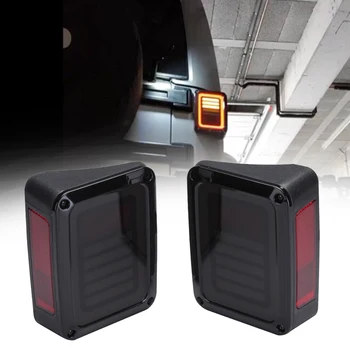 Smoked LED Tail Lights For Jeep Wrangler Taillights For Jeep Wrangler JK JKU Sports, Sahara, Freedom Rubicon 2 4 Door 2007
Smoked LED Tail Lights For Jeep Wrangler Taillights For Jeep Wrangler JK JKU Sports, Sahara, Freedom Rubicon 2 4 Door 2007