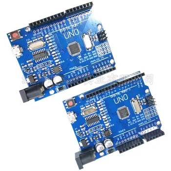 MICRO interface UNO R3 improved development board ATmega328P module CH340 FT232 serial port driver
MICRO interface UNO R3 improved development board ATmega328P module CH340 FT232 serial port driver