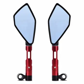 Motorcycle Accessories Universal Rearview Mirror Aluminum Alloy Diamond Pentagonal Reflective Back Mirror Universal Cnc
Motorcycle Accessories Universal Rearview Mirror Aluminum Alloy Diamond Pentagonal Reflective Back Mirror Universal Cnc