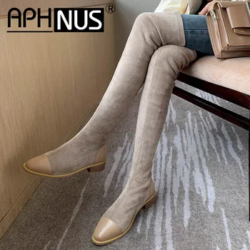 APHNUS Womens Boots Tall Over The Knee Thigh High Low Mid Heels Pumps Boots Woman 2020 Shoes For Women New Boot
APHNUS Womens Boots Tall Over The Knee Thigh High Low Mid Heels Pumps Boots Woman 2020 Shoes For Women New Boot