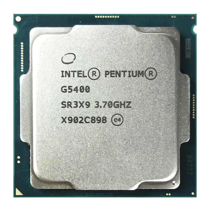 Original CPU for Intel Celeron Dual-Core G5400 3.7GHz 4M Cache LGA 1151 CPU Processor Desktop CPU
Original CPU for Intel Celeron Dual-Core G5400 3.7GHz 4M Cache LGA 1151 CPU Processor Desktop CPU