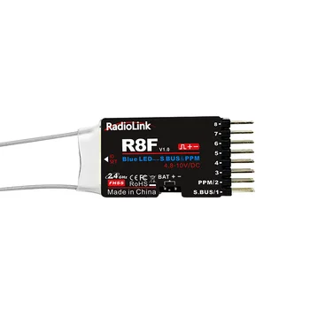Radiolink 2019 R8F 8CH 2.4G Receiver with Two Way Transmission Dual Antenna FPV Car and Boat 1900m Range Control Receiver
Radiolink 2019 R8F 8CH 2.4G Receiver with Two Way Transmission Dual Antenna FPV Car and Boat 1900m Range Control Receiver