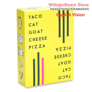 Taco Cat Goat Cheese Pizza Cards Party Board Game for Adults and Teenagers 3-8 players Ages 8+
Taco Cat Goat Cheese Pizza Cards Party Board Game for Adults and Teenagers 3-8 players Ages 8+