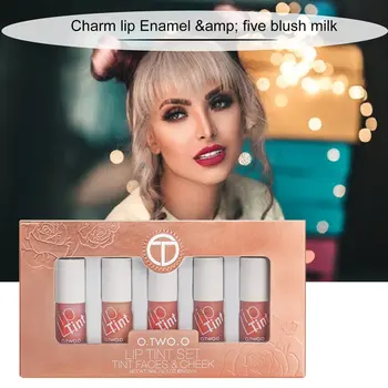 5PCS Lip Glaze & Blush Lipstick Lasting Pearl Lip Gloss Lip Scrub Lady Makeup Cosmetic Gentle Lip Gloss Moisturizing
5PCS Lip Glaze & Blush Lipstick Lasting Pearl Lip Gloss Lip Scrub Lady Makeup Cosmetic Gentle Lip Gloss Moisturizing
