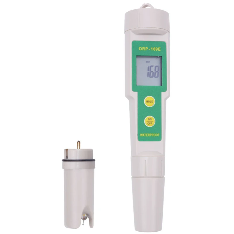 Portable Pen ORP Meter Redox Potential Tester Negative Potential Pen Tester ORP Meter with Replaceable Probe
Portable Pen ORP Meter Redox Potential Tester Negative Potential Pen Tester ORP Meter with Replaceable Probe