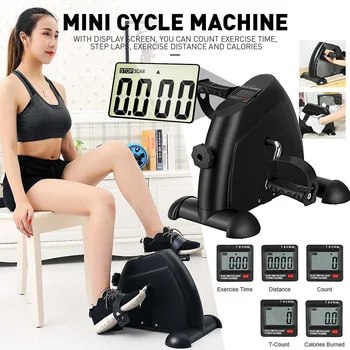 Indoor mini stepper fitness portable bike pedal exerciser LCD Home exerciser bike fitness equipmrnt leg arm lose weight machine 
Indoor mini stepper fitness portable bike pedal exerciser LCD Home exerciser bike fitness equipmrnt leg arm lose weight machine