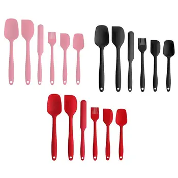 OOTDTY 6pcs/set Non Stick Silicone Spatula Cooking Spoon Heat Resistant Cake Cream Mixing Scraper Kitchen Baking Brush Tool
OOTDTY 6pcs/set Non Stick Silicone Spatula Cooking Spoon Heat Resistant Cake Cream Mixing Scraper Kitchen Baking Brush Tool