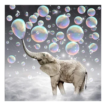 DIY Diamond Embroidery Cross Stitch Bubble Elephant Diamond Painting Cross Stitch Full Round Drill Decoration Gift
DIY Diamond Embroidery Cross Stitch Bubble Elephant Diamond Painting Cross Stitch Full Round Drill Decoration Gift