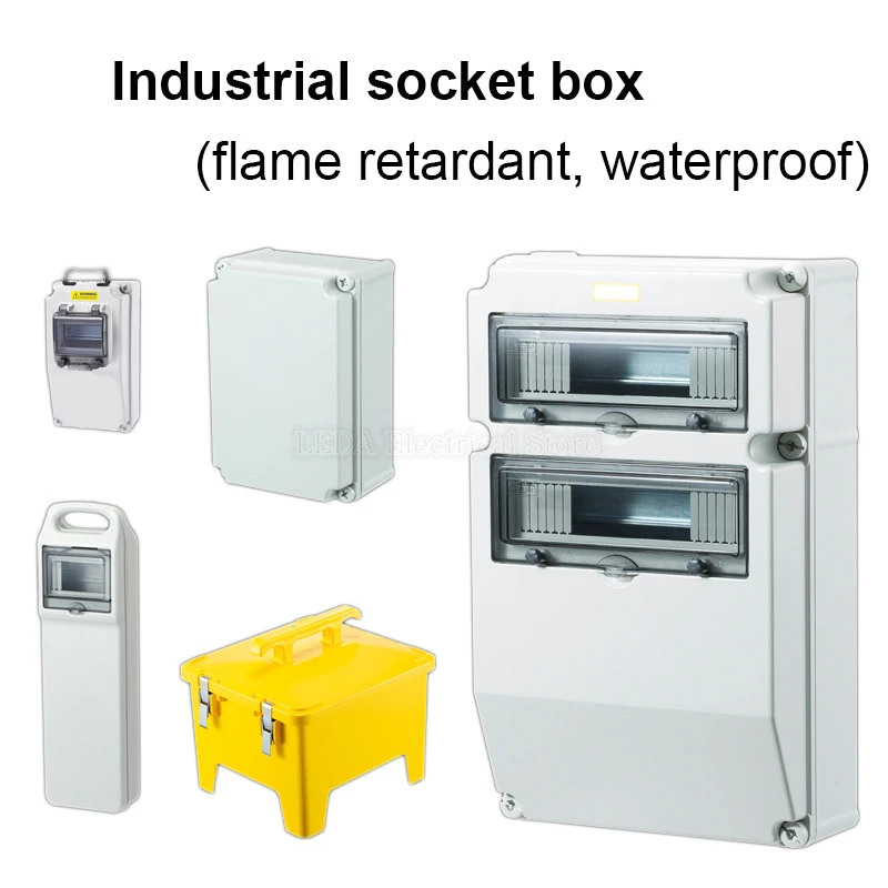 1Pcs Outdoor mobile portable power distribution box plastic waterproof industrial socket box portable power maintenance emptybox
1Pcs Outdoor mobile portable power distribution box plastic waterproof industrial socket box portable power maintenance emptybox