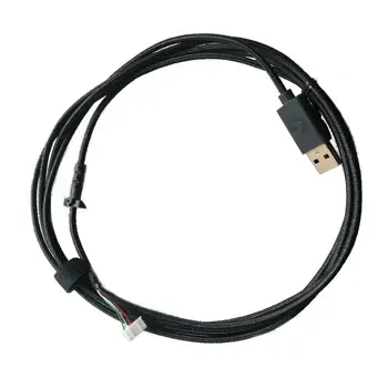 Nylon Braided USB Mouse Cable For Logitech G403 hero Wired GPRO Wired G102 Mouse