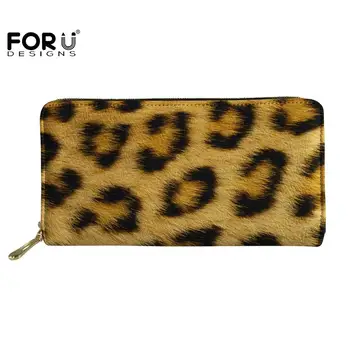 FORUDESIGNS Long Wallets For Ladies Purses Feminine Brown Leopard Printing Zipper Leather Woman Purse Women-purse Long-wallet
FORUDESIGNS Long Wallets For Ladies Purses Feminine Brown Leopard Printing Zipper Leather Woman Purse Women-purse Long-wallet