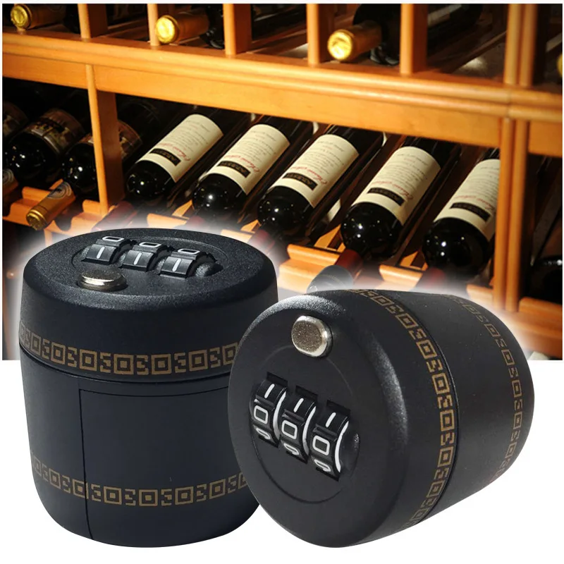 Plastic Bottle Password Lock Combination Lock Wine Stopper Vacuum Plug Device Preservation For Furniture Hardware
Plastic Bottle Password Lock Combination Lock Wine Stopper Vacuum Plug Device Preservation For Furniture Hardware