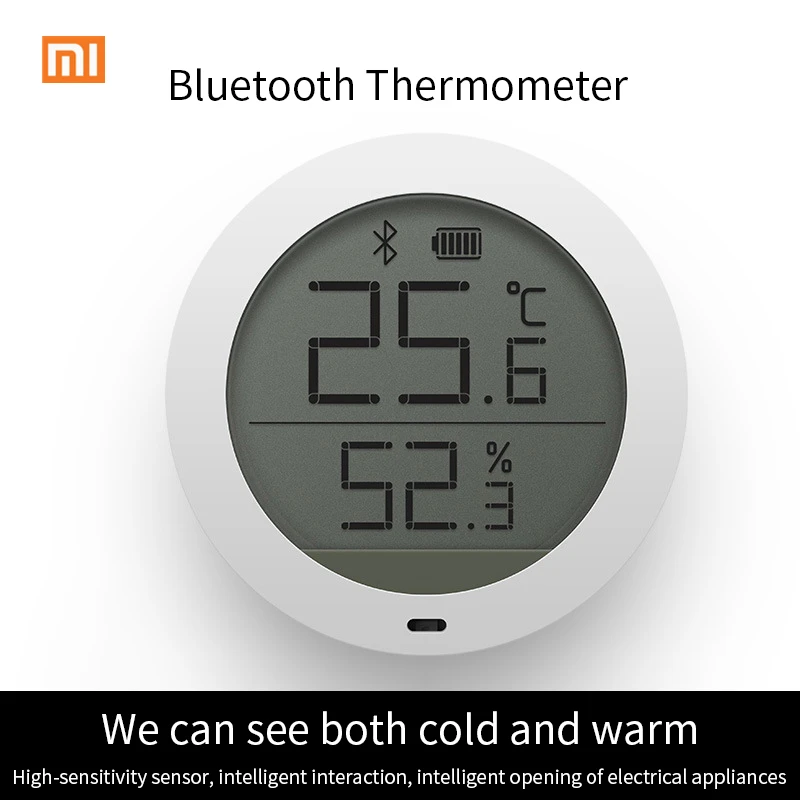 Original Xiaomi Mijia Bluetooth Thermometer Hygrothermograph High Sensitive LCD Screen Hygrometer Sensor For Mijia mi Home App
Original Xiaomi Mijia Bluetooth Thermometer Hygrothermograph High Sensitive LCD Screen Hygrometer Sensor For Mijia mi Home App