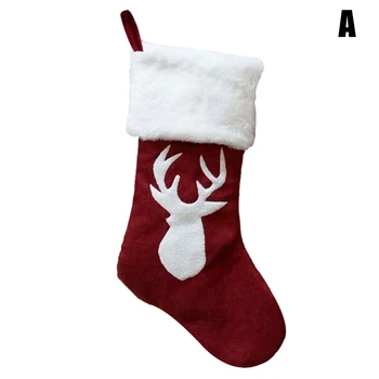 Socks Christmas Gifts Christmas Tree Decor Low Pendant Sock Ornaments Kids Candy Bag Elk Socks MSU88 
Socks Christmas Gifts Christmas Tree Decor Low Pendant Sock Ornaments Kids Candy Bag Elk Socks MSU88