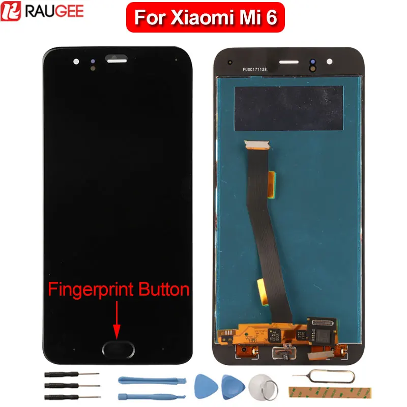 LCD For Xiaomi Mi6 Mi 6 LCD Display Touch Screen With Fingerprint Button Digitizer Glass Panel Replacement for Xiaomi Mi6 Screen
LCD For Xiaomi Mi6 Mi 6 LCD Display Touch Screen With Fingerprint Button Digitizer Glass Panel Replacement for Xiaomi Mi6 Screen
