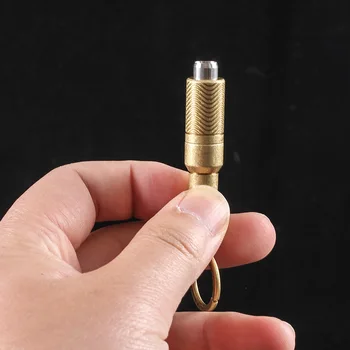 Portable Keychain Copper Alloy Cigar Puncher Pass Needle Drill Cigar Burr Dredge Loose Punch Cigar Tools Smoking Accessories
Portable Keychain Copper Alloy Cigar Puncher Pass Needle Drill Cigar Burr Dredge Loose Punch Cigar Tools Smoking Accessories