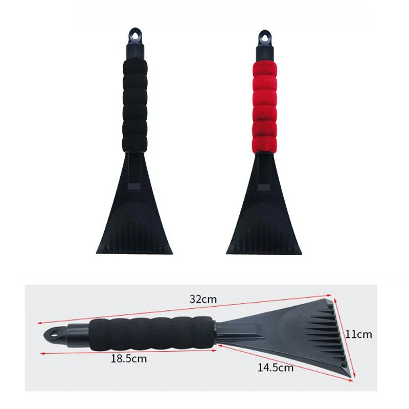 2-in-1 Snow Scraper Cleaning Scraping Tool Car Remove Frost EVA Handle Ice Shovel Windshield Ice Scraper
2-in-1 Snow Scraper Cleaning Scraping Tool Car Remove Frost EVA Handle Ice Shovel Windshield Ice Scraper