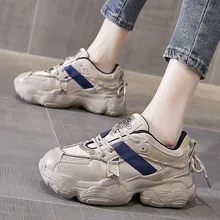 Daddy shoes female 2021 autumn and winter new Korean round toe casual shoes British style trendy comfortable sports shoes AA-82
Daddy shoes female 2021 autumn and winter new Korean round toe casual shoes British style trendy comfortable sports shoes AA-82