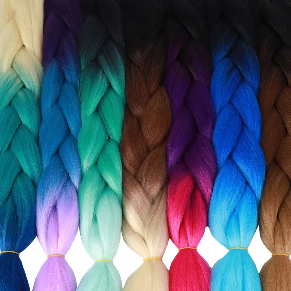 SHANGKE Long Synthetic Jumbo Braids Ombre Synthetic Braiding Hair Extensions 100g 24inch
SHANGKE Long Synthetic Jumbo Braids Ombre Synthetic Braiding Hair Extensions 100g 24inch