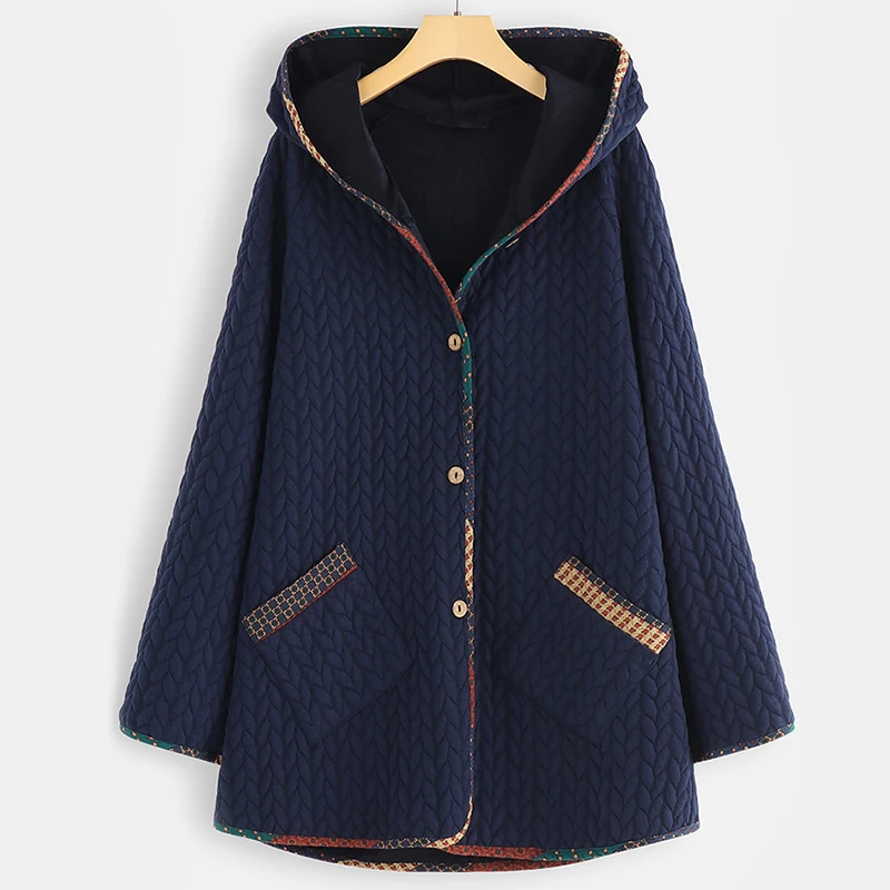 2019 Winter Simple Casual Women Parkas Patchwork Pockets Solid 5XL Plus Size Hooded Long Sleeve Women Jackets Coats Button
2019 Winter Simple Casual Women Parkas Patchwork Pockets Solid 5XL Plus Size Hooded Long Sleeve Women Jackets Coats Button