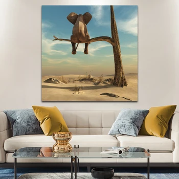 OUCAG Elephant on Tree Canvas Painting Animals Wall Art Pictures Nordic Posters and Prints Home Decor for Kids Room Posters 
OUCAG Elephant on Tree Canvas Painting Animals Wall Art Pictures Nordic Posters and Prints Home Decor for Kids Room Posters