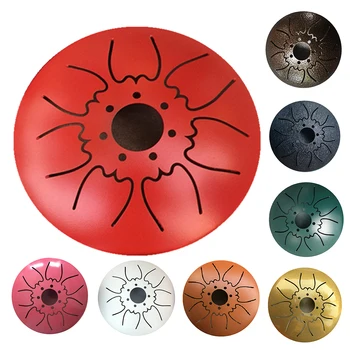 13cm 5 Inch Tongue Drum Mini 7-Tone Steel Tongue Drum C Key Hand Pan Drum with Drum Mallets Carry Bag Percussion Instrument
13cm 5 Inch Tongue Drum Mini 7-Tone Steel Tongue Drum C Key Hand Pan Drum with Drum Mallets Carry Bag Percussion Instrument
