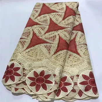 Nigerian Guipure Cord Lace High Quality French African Cord Lace Fabric With Stones Water Soluble For Party Material 5yards
Nigerian Guipure Cord Lace High Quality French African Cord Lace Fabric With Stones Water Soluble For Party Material 5yards